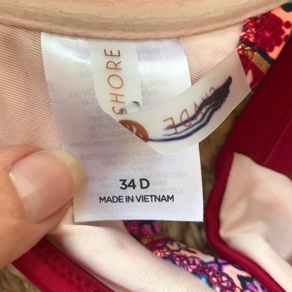 Shade & Shore Boho Banded Pushup Bikini Top - Picture 7 of 7